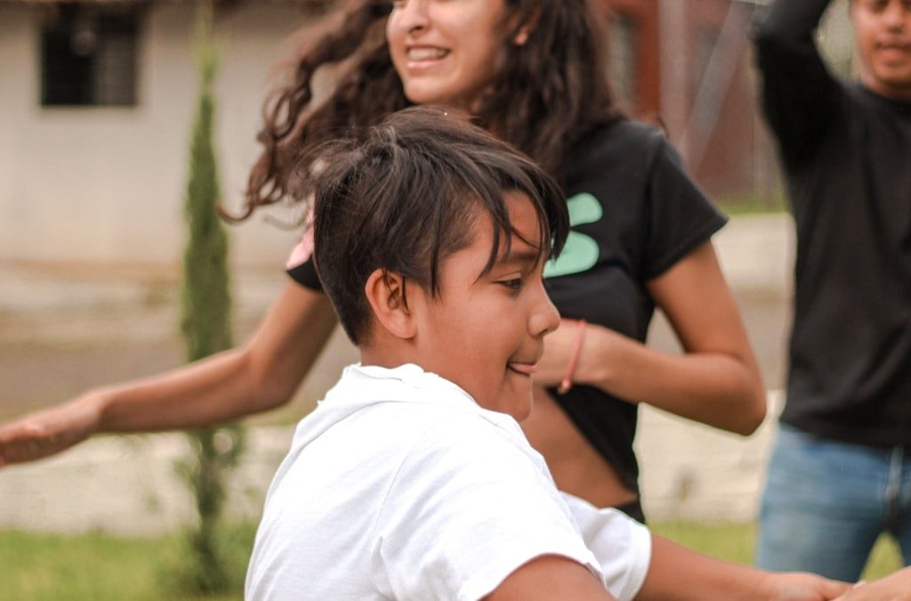 a person holding a person's hand